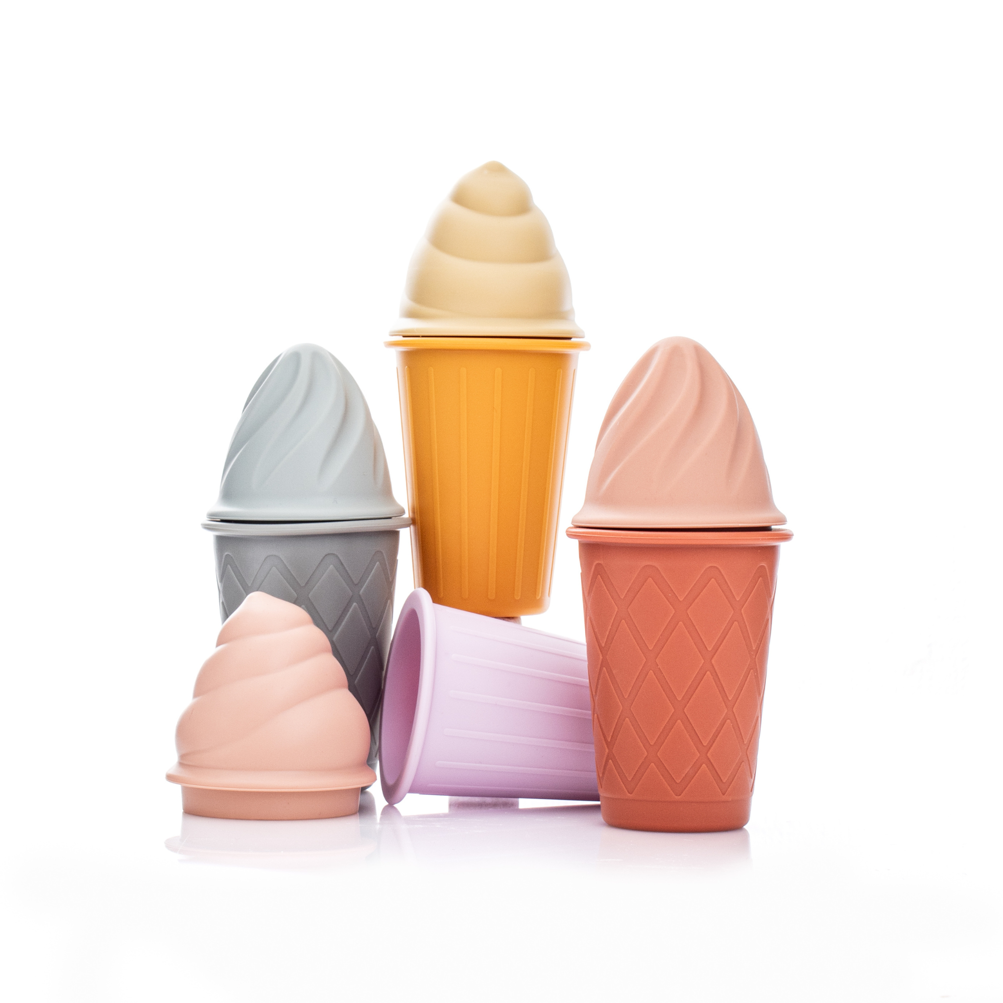 Silicone Ice Cream Toy Set